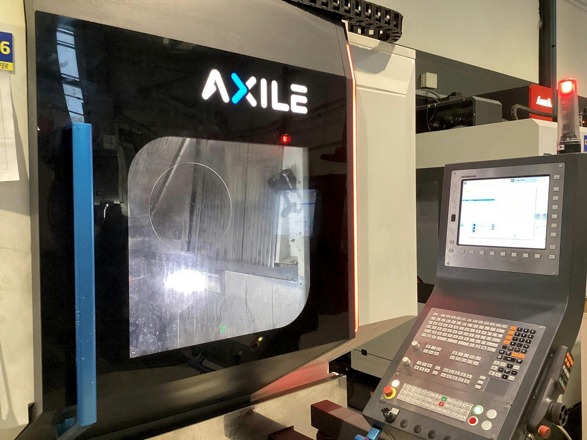 Prikaz  stroja AXILE G6  sprijeda