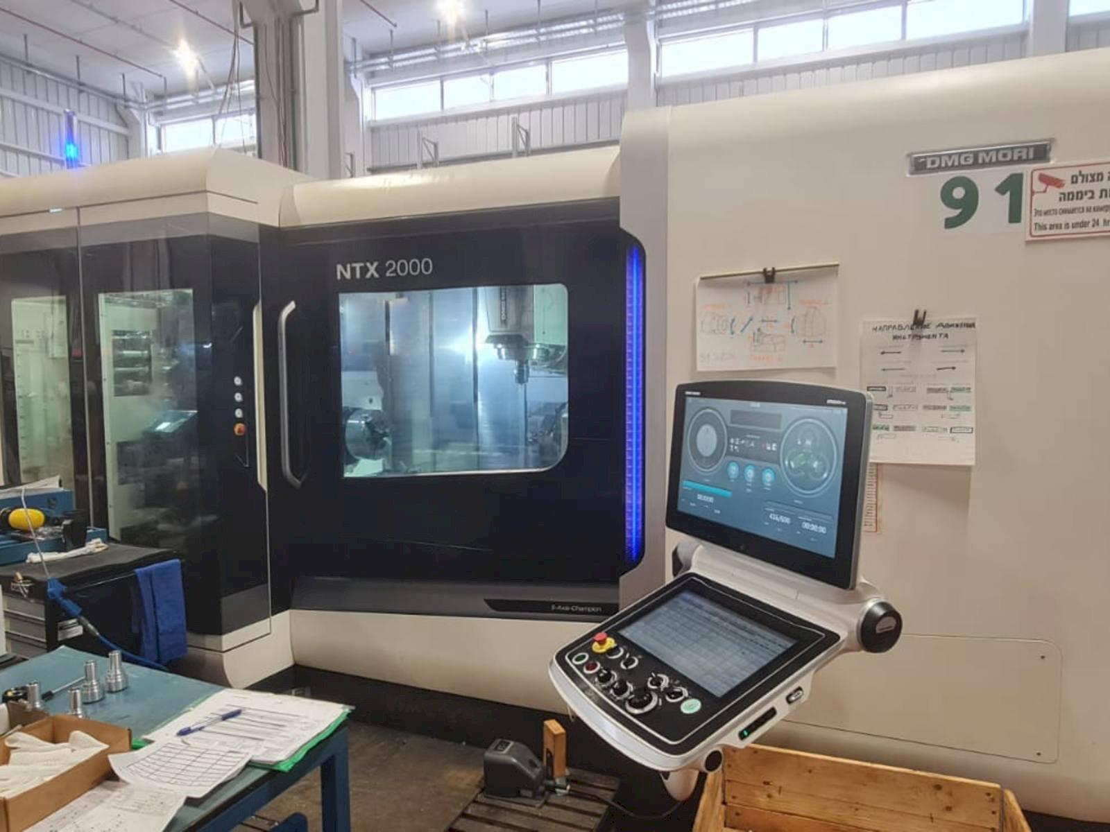 Prikaz  stroja DMG MORI NTX 2000  sprijeda