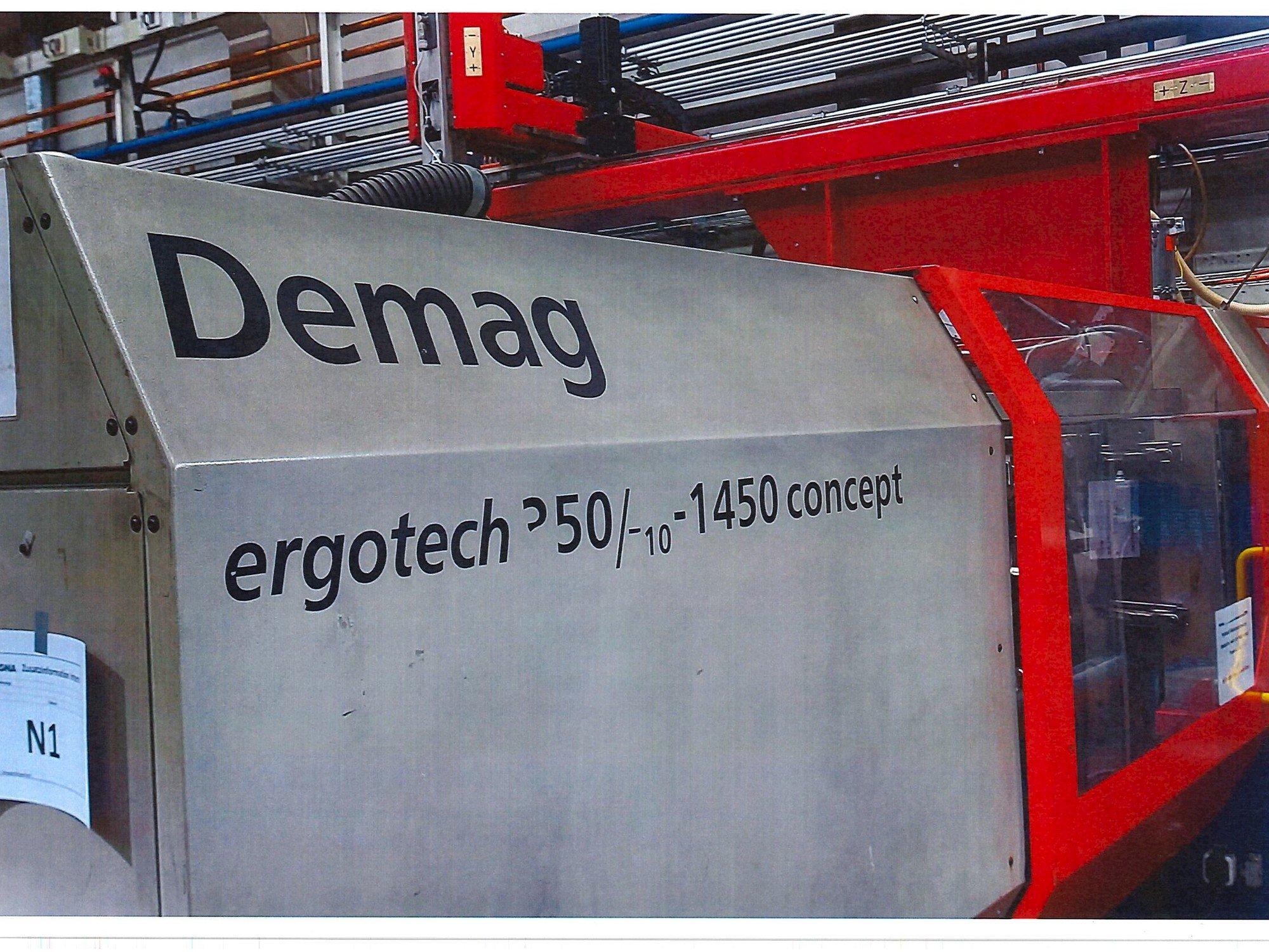 Prikaz  stroja DEMAG ergotech 350/710-1450 concept  sprijeda