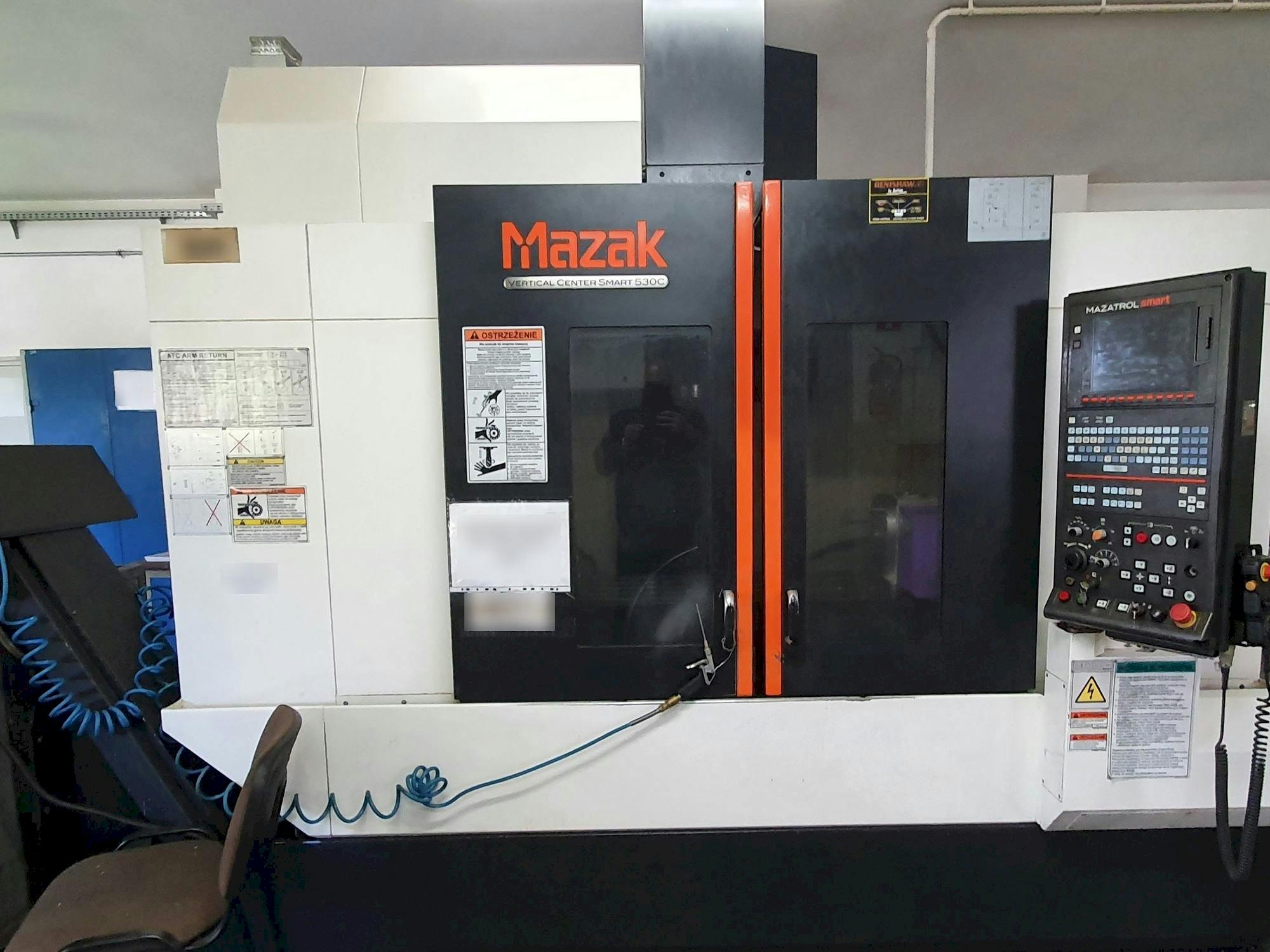 Prikaz  stroja Mazak Smart 530C  sprijeda