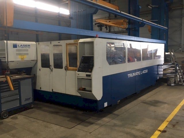 Prikaz  stroja Trumpf Trumatic L4030  sprijeda