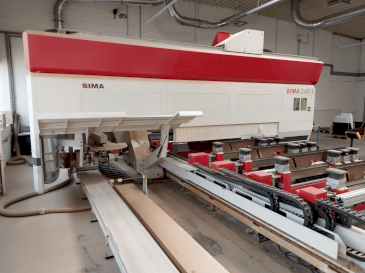 Prikaz  stroja IMA BIMA Gx50 E 160/630 CNC Processing Center  sprijeda