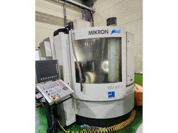 Prikaz  stroja MIKRON XSM 400 U  sprijeda